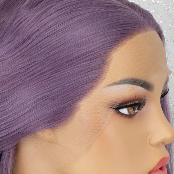 ? 24” PURPLE WAVY LACE FRONT WIG *NEW* main image 5